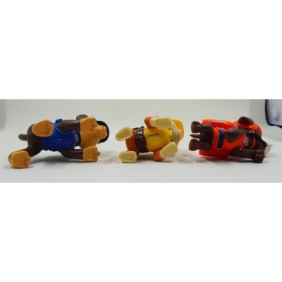 Paw Patrol Action Figures Marshall Rubble Zuma Chase Spin Master Lot of 3 - Picture 6 of 12